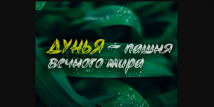 Не будьте слишком рады из-за дунья!
