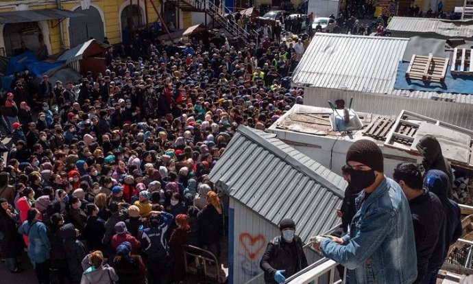 В Питере закрыли Сенной рынок