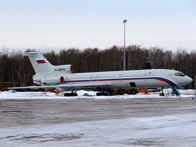 Ту-154 Минобороны упал в Черное море