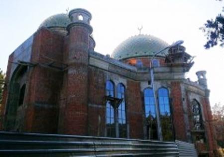 Муфтий Рахимов провел хутбу в строящейся мечети Кисловодска