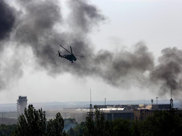 Тяжёлые бои на юго - востоке Украины