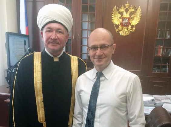 Гайнутдин на встрече с Кириенко рассказал о вреде создания «карликовых муфтиятов»