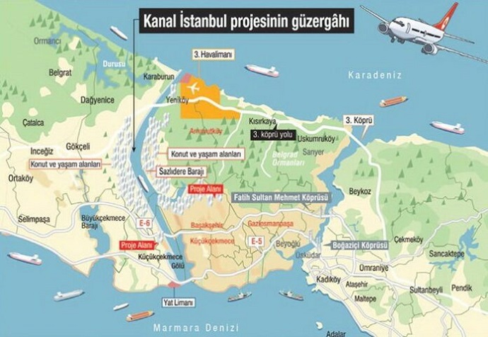 Турция пророет второй пролив из Черного в Средиземное море