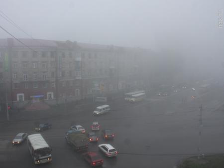 В Новосибирске небо упало на землю