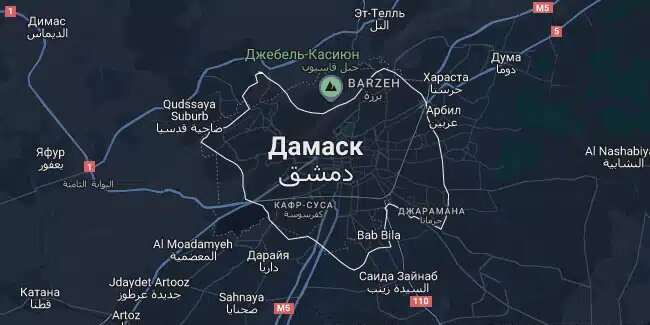 В Дамаске идут бои...