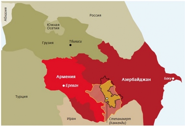 Армяне продолжают обстрел азербайджанских сел