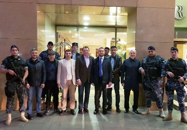 Делегация российских мусульман прибыла в Бейрут с гуманитарной миссией