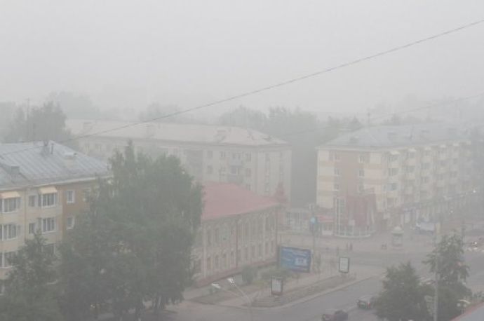 Смог и дым от пожаров дошёл до Кузбасса