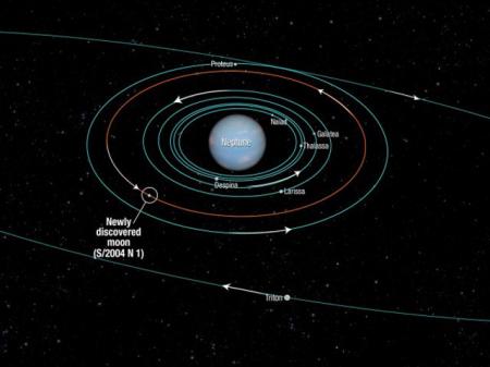 У Нептуна обнаружен 14-й по счету спутник: зонд Voyager проскочил его, не заметив