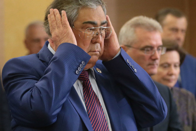 Глава Кузбасса Аман Тулеев продолжает находиться в отпуске