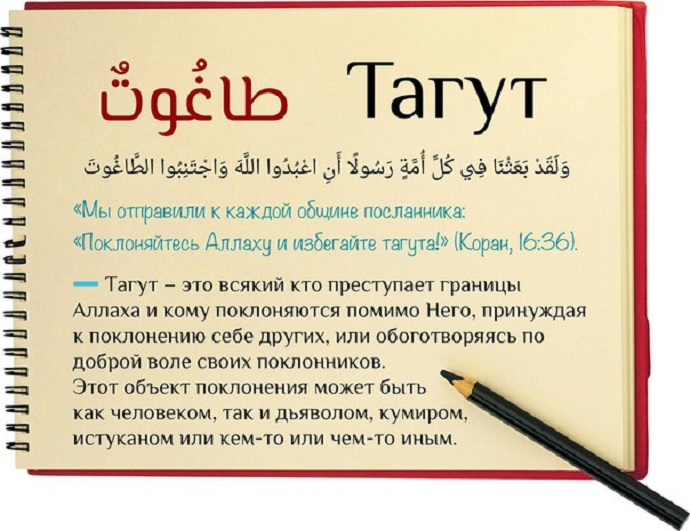 Тагут — кто такой и как к нему относится?