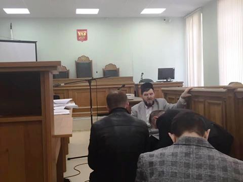 Джума намаз в зале московского суда