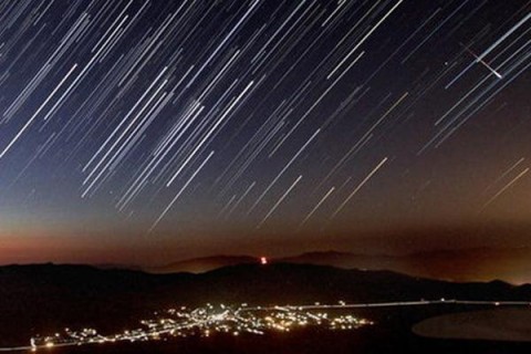 Метеоритный поток Персеиды над Кузбассом