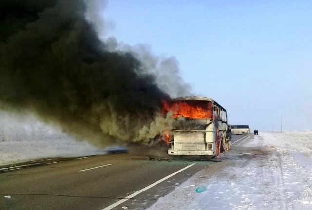 В Казахстане заживо сгорели 52 человека 