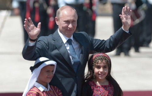 Путин выступил за создание государства Палестина
