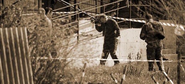 Стрельба и взрывы в Новоселицком
