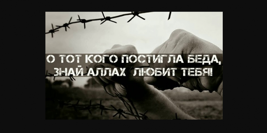 Аллах Испытывает тревогой и печалью, чтобы они искупили грехи...