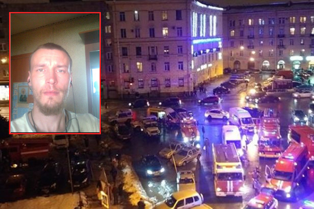 Петербургским террористом оказался националист и уголовник Дмитрий Лукьяненко