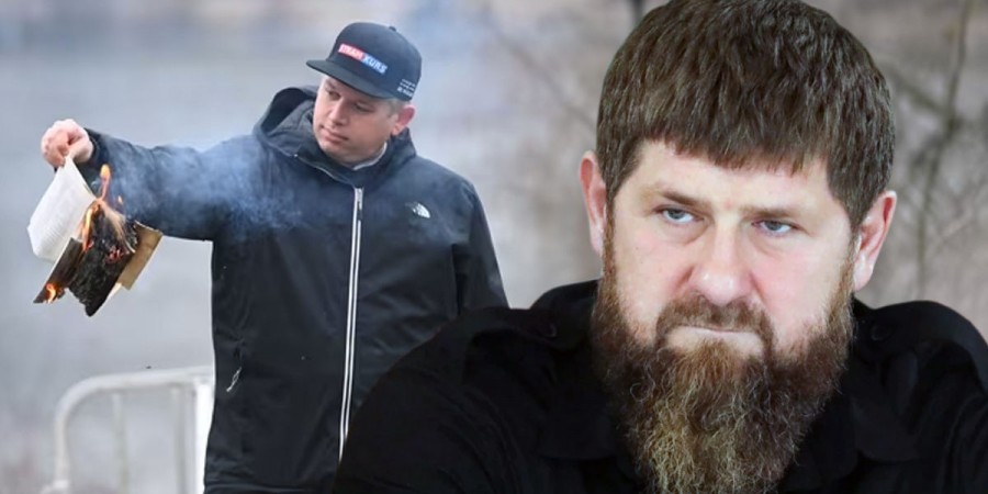 Кадыров пообещал не простить датскому политику сожжение Корана