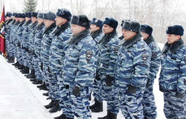 Прокопьевский ОМОН перебрался в Новокузнецк