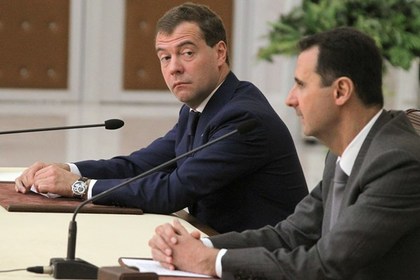 Для РФ непринципиально, чтобы у власти в Сирии остался Асад, заявил Медведев