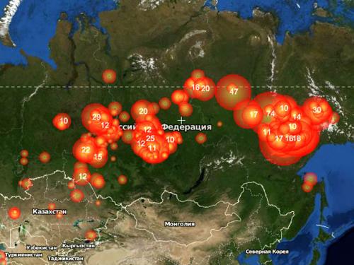 Сибирь задыхается от лесных пожаров: горят 15 тысяч гектаров леса, томский аэропорт вновь не работает