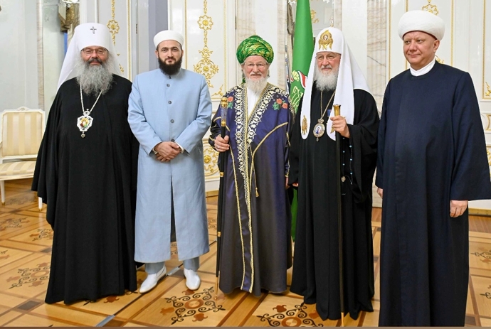 Муфтии поучаствовали в мероприятиях связанных с христианскими святынями