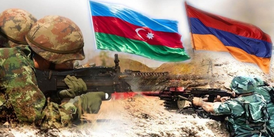 Ночные бои на границе Азербайджана и Армении