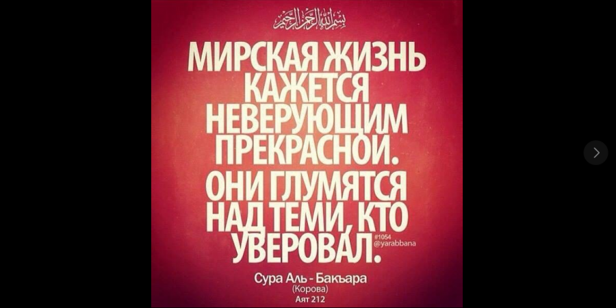 Они обманывают друг друга в мирской жизни и будут обманывать друг друга в жизни будущей