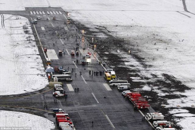 В Ростове-на-Дону разбился пассажирский Boeing-737-800 из Дубая