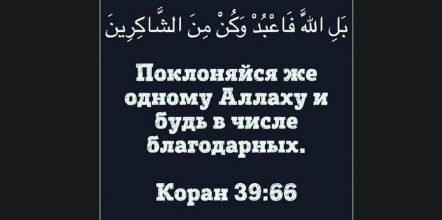 Будьте благодарны Создателю всего сущего!