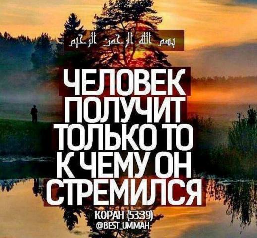 Каждый человек ответит за свои поступки