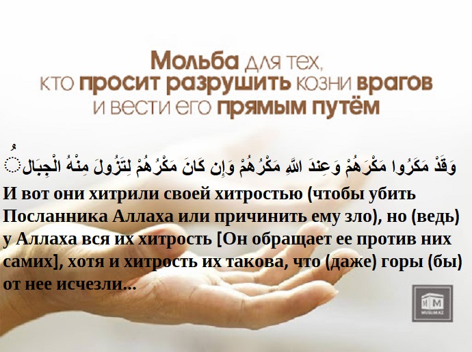 Всевышний на защите верующих!
