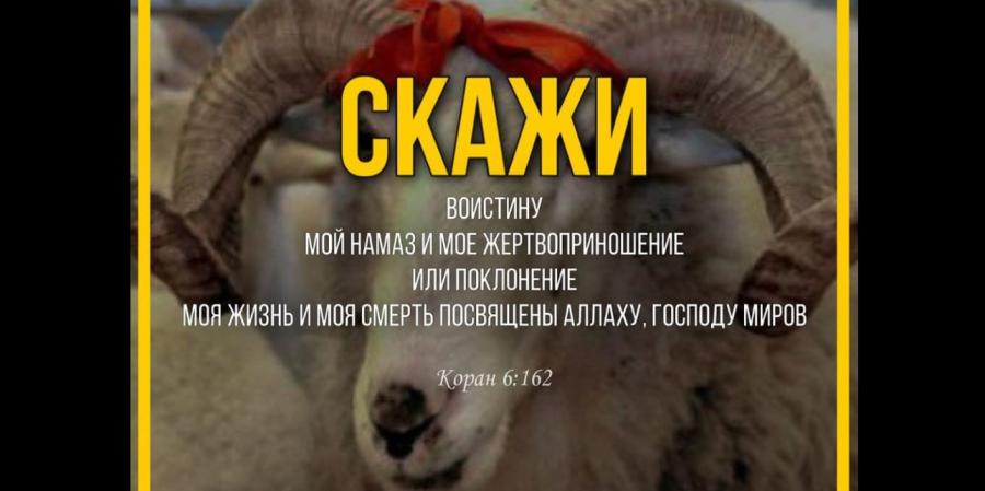 О жертвоприношении (забх) не Аллаху