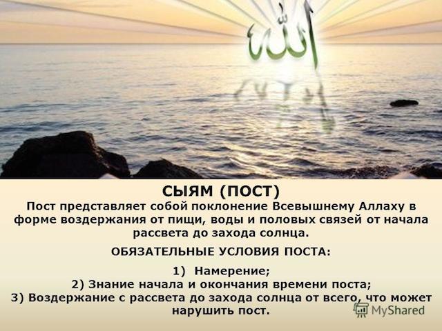 Всё, что нужно знать постящемуся в месяц Рамадан