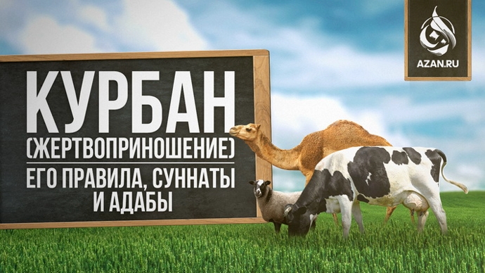 О праздничном жертвоприношении в Исламе и положениях, связанных с ним (Ахкам аль-Удхия)